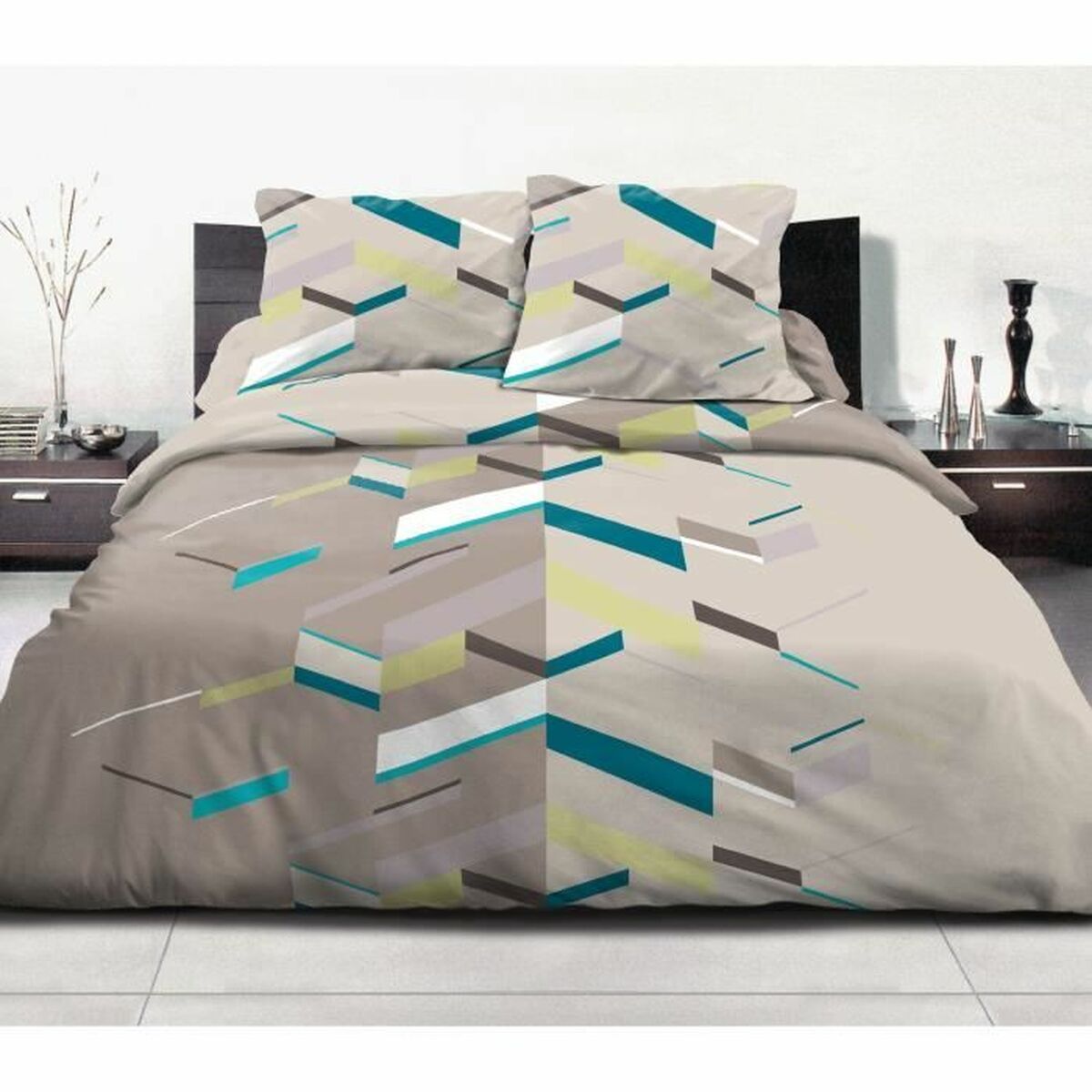 Пододеяльник HOME LINGE PASSION Коричневый 240 x 260 cm-3