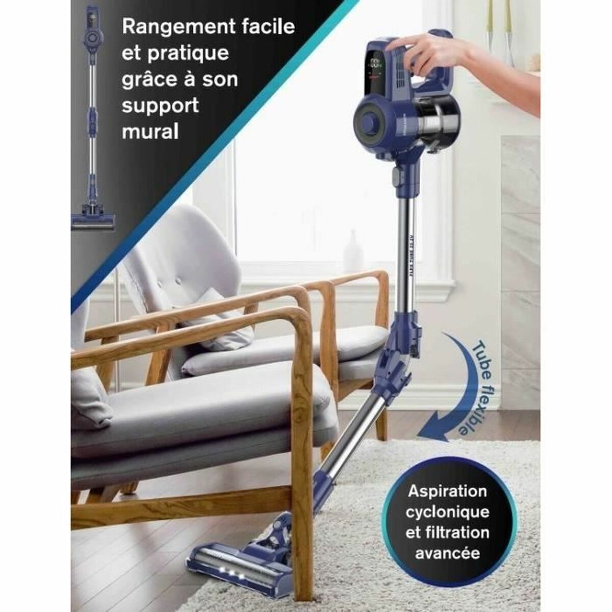 Пылесос без шнура Arthur Martin AMPA954 Flex 150 W-4