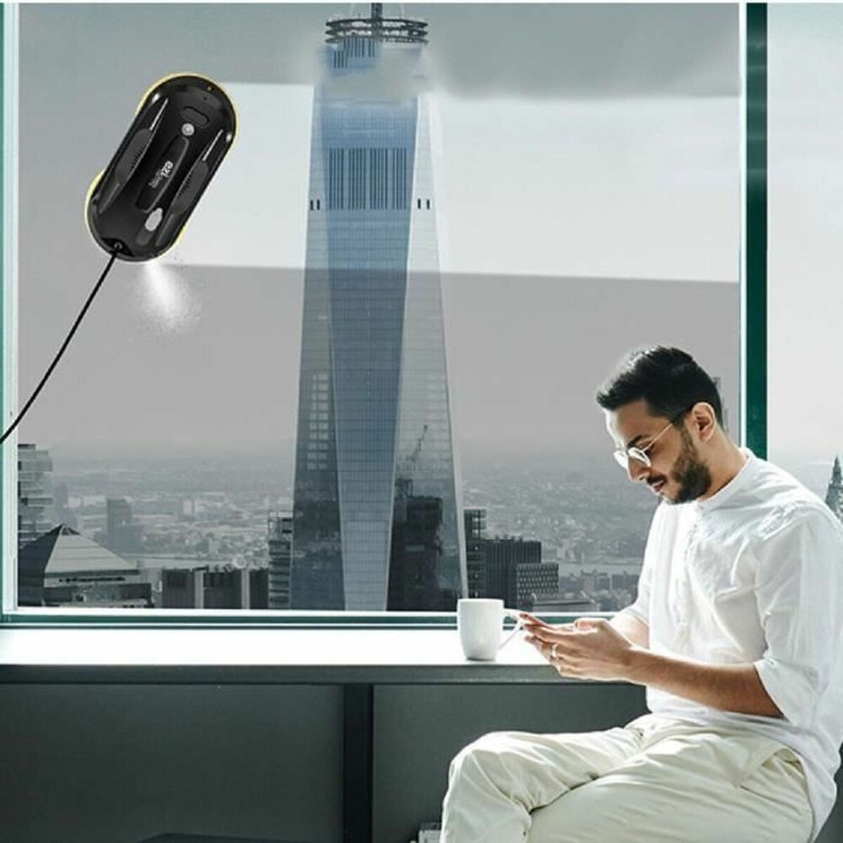 Робот-пылесос EZIclean Windobot S3-4