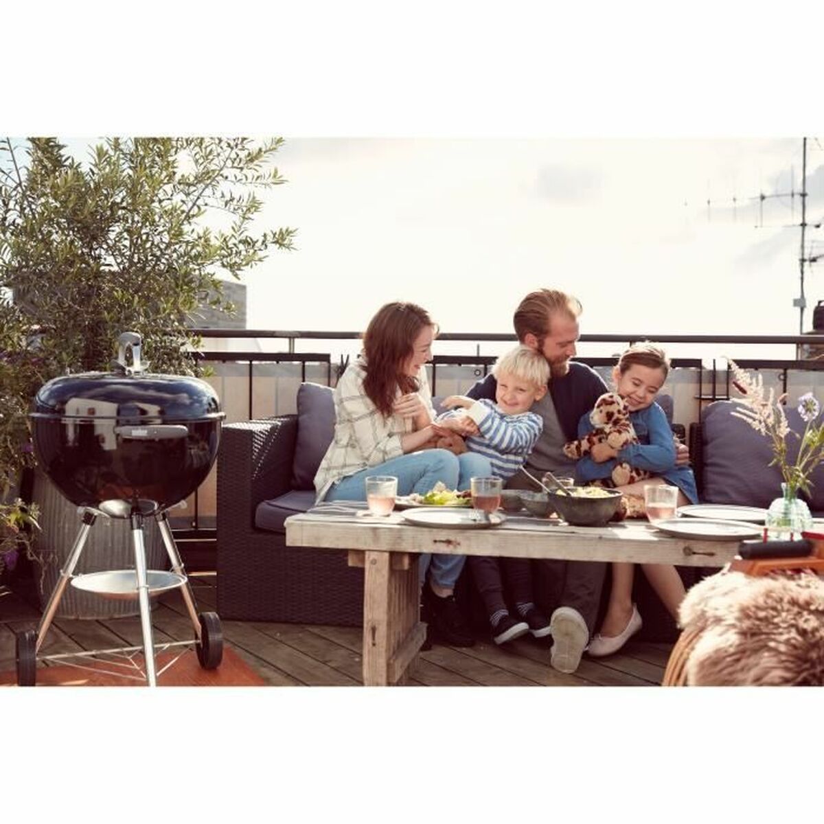 Портативный барбекю Weber Алюминий-3