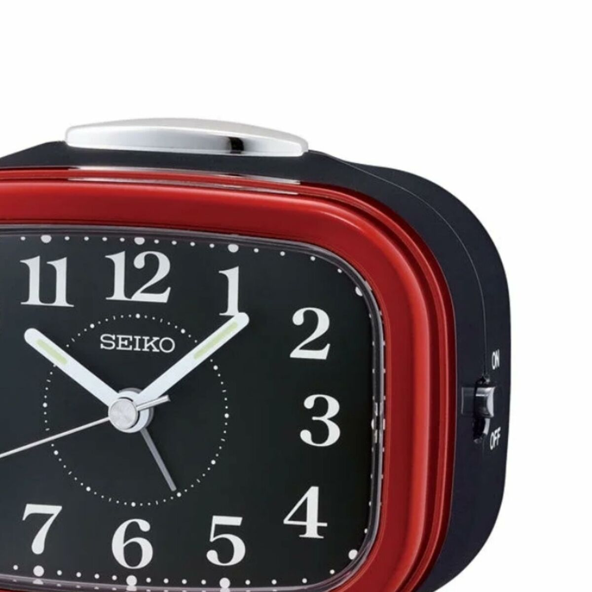 Часы-будильник Seiko QHK060Q Красный-4