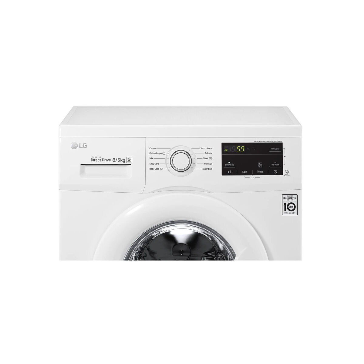 Washer - Dryer LG F4J3TM5WD 1400 rpm 8 kg-3