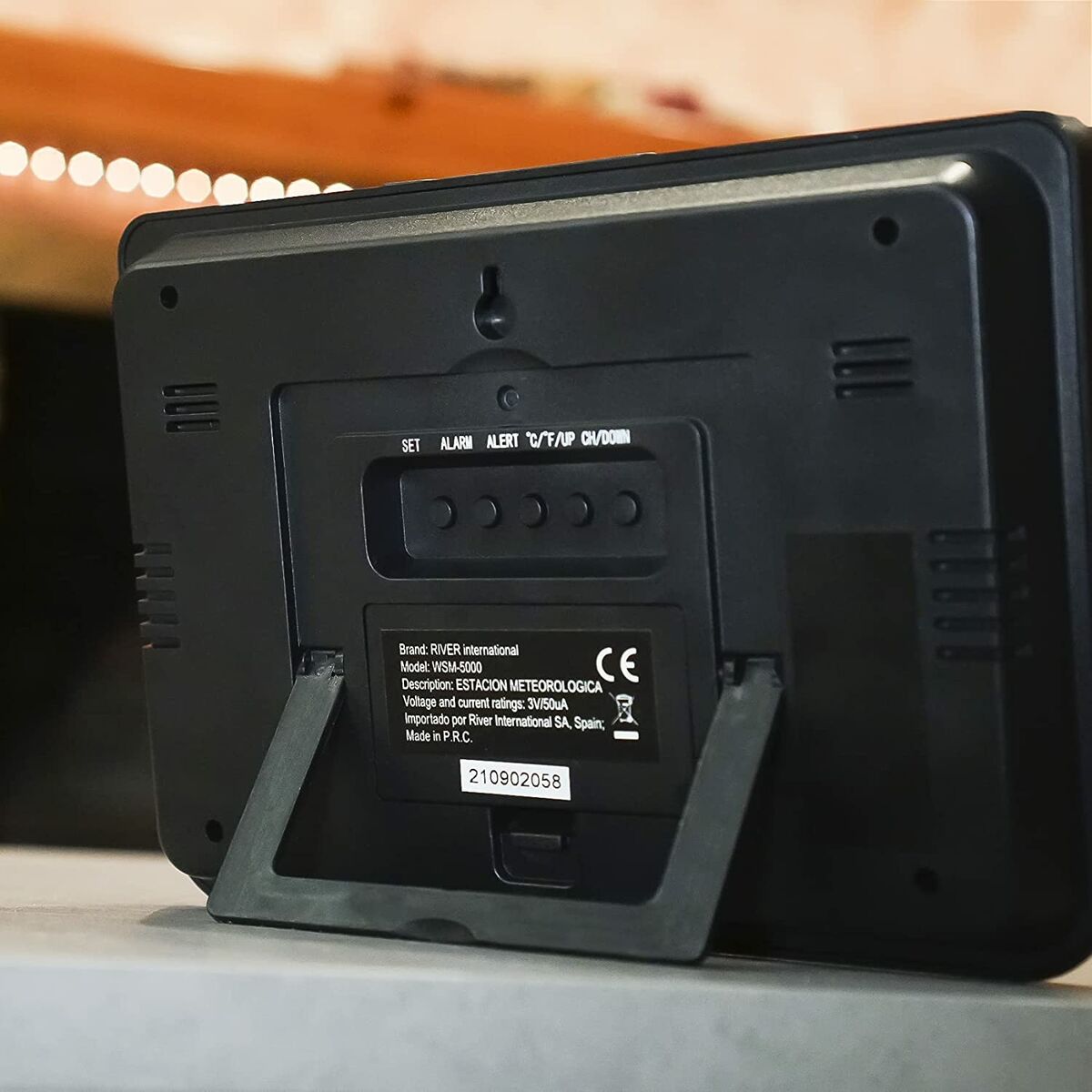 Multifunctional weather station ELBE WSM500 Black-4