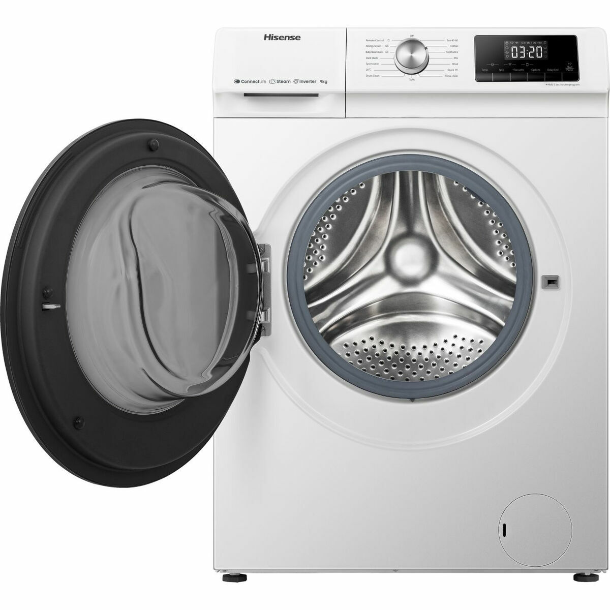Стиральная машина Hisense WFQA9014EVJMW 60 cm 1400 rpm 9 kg-2