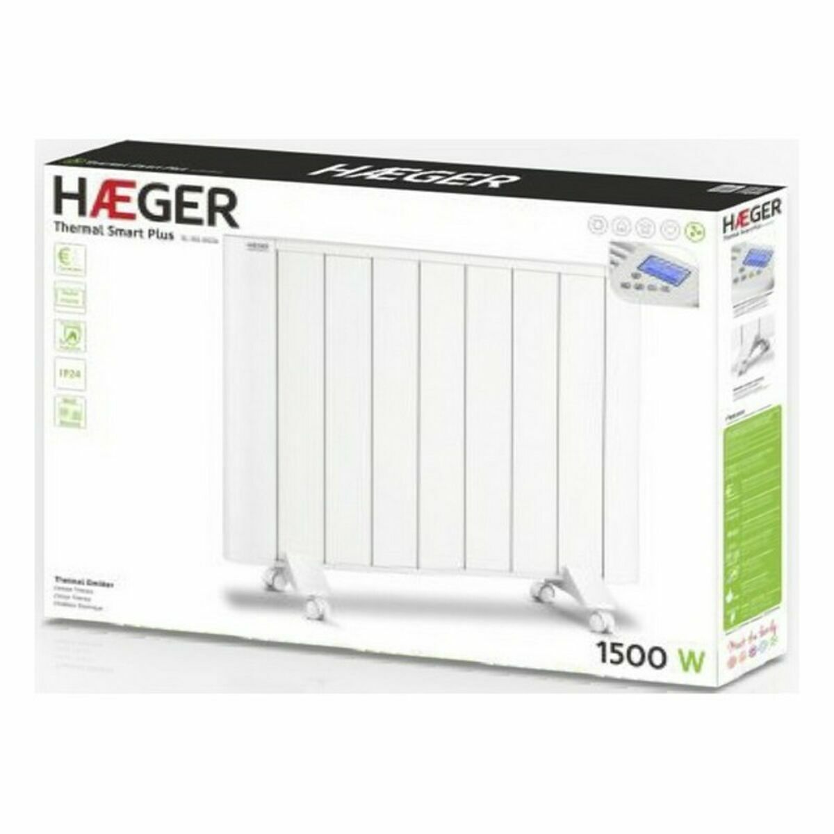 Pадиатор Haeger TE150002A 1500 W Белый-2