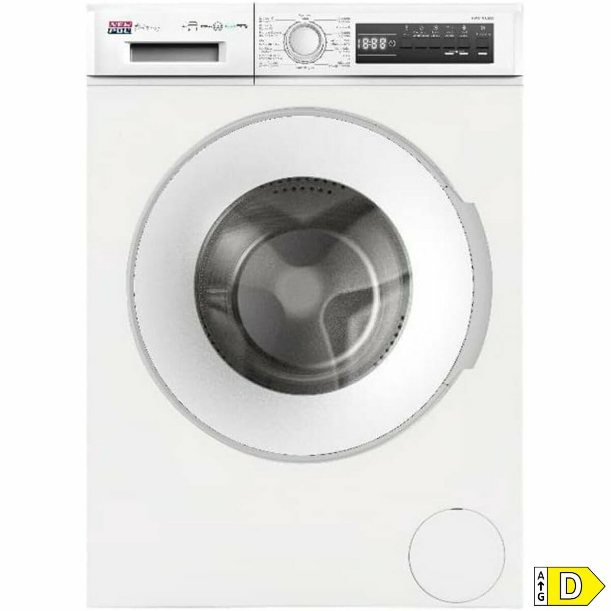 Кір жуғыш машина NEWPOL NWT1812AD 59,7 cm 1200 rpm-2