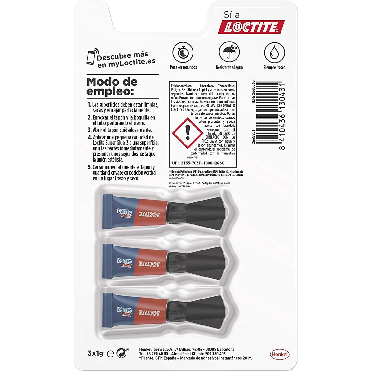Loctite Super Glue 3-4