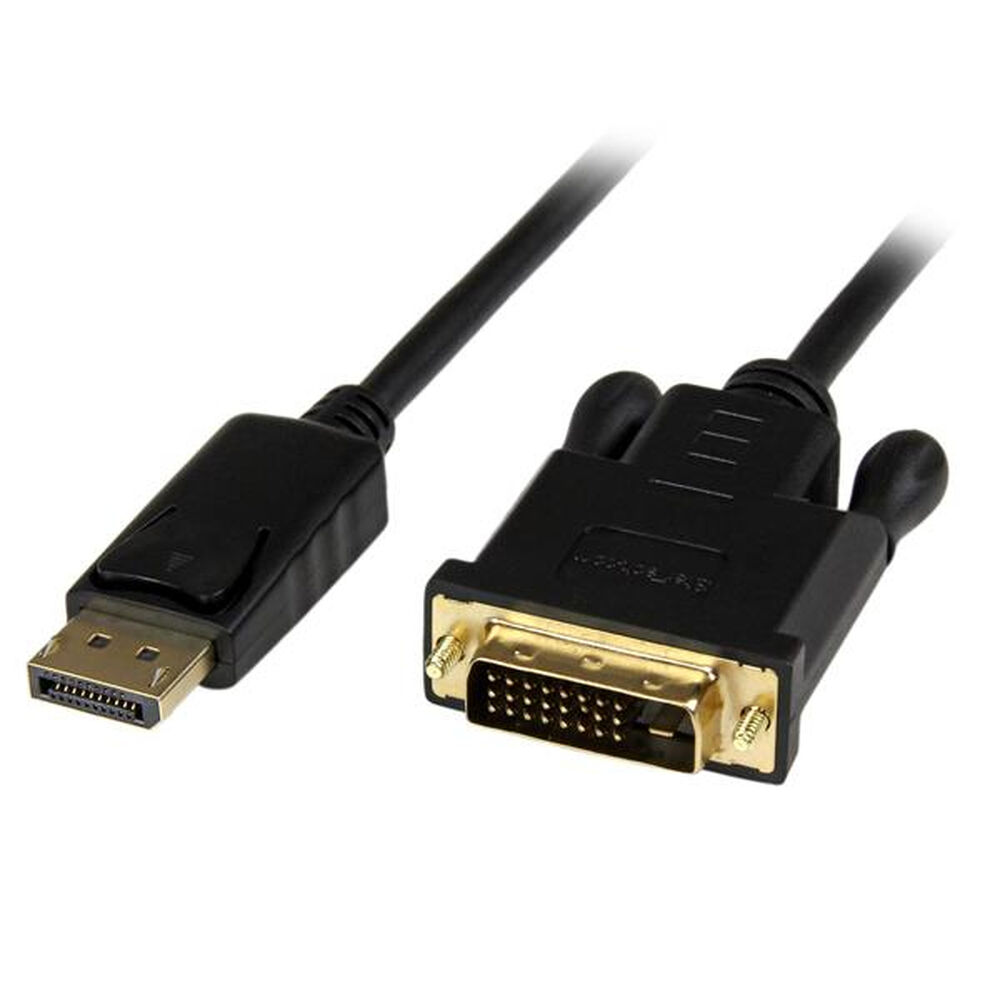 محول لـ DisplayPort على DVI Startech DP2DVIMM6BS أسود 1.8 م