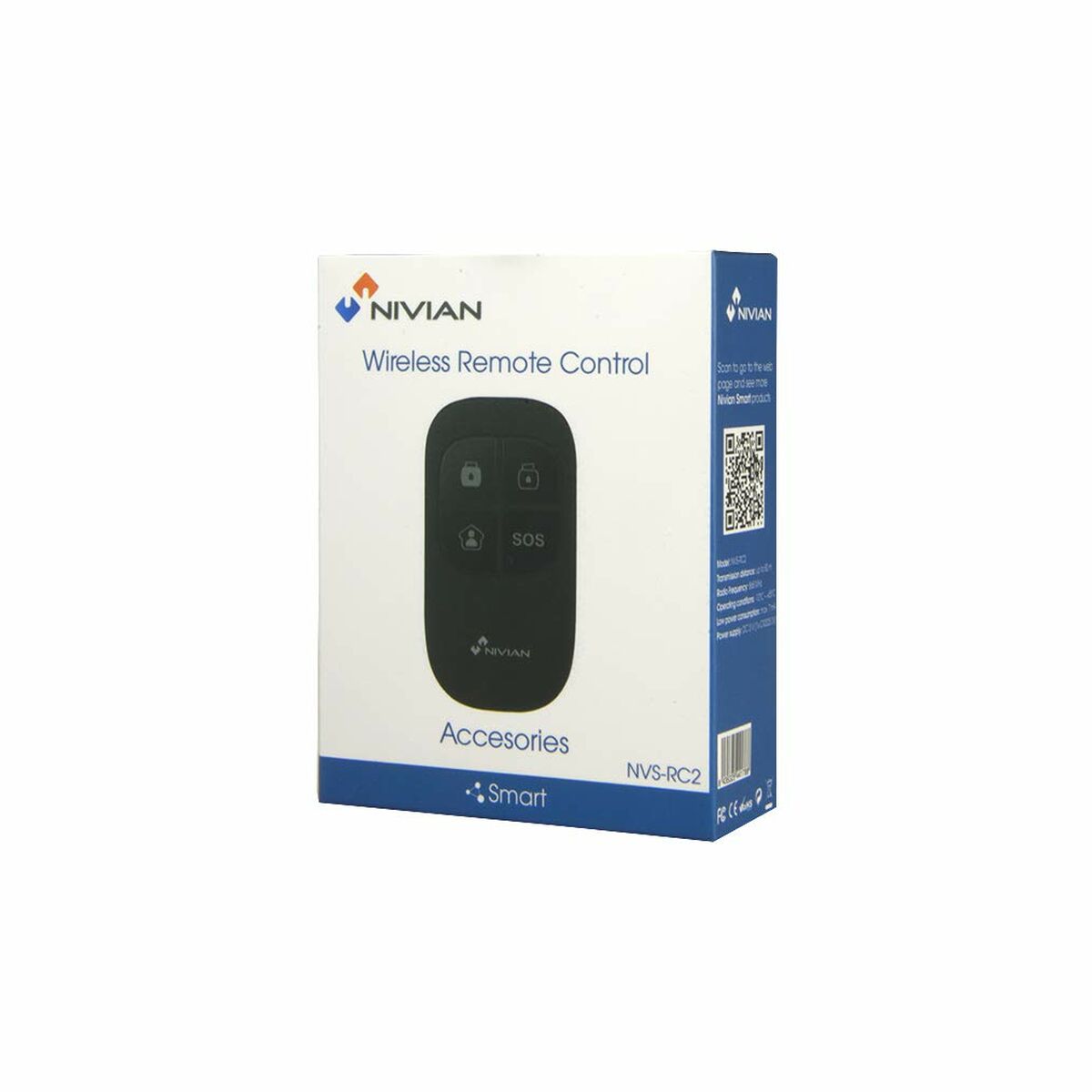 Nivian nvs-rc2 Garage Remote-2