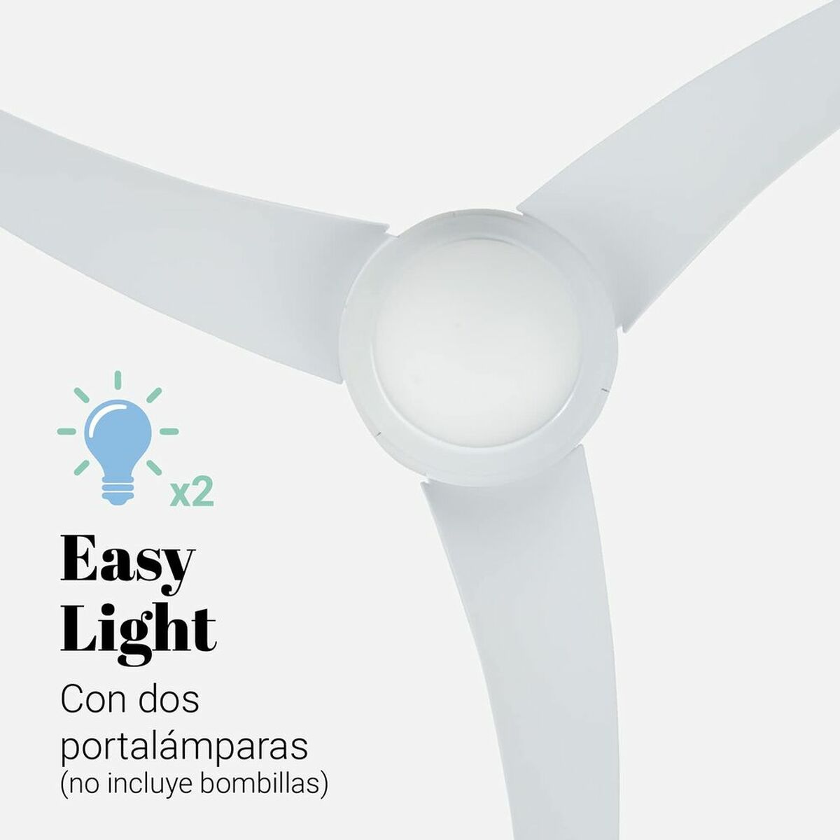 Потолочный вентилятор Universal Blue UVT1301-20 70W Белый 70 W (132 cm)-4