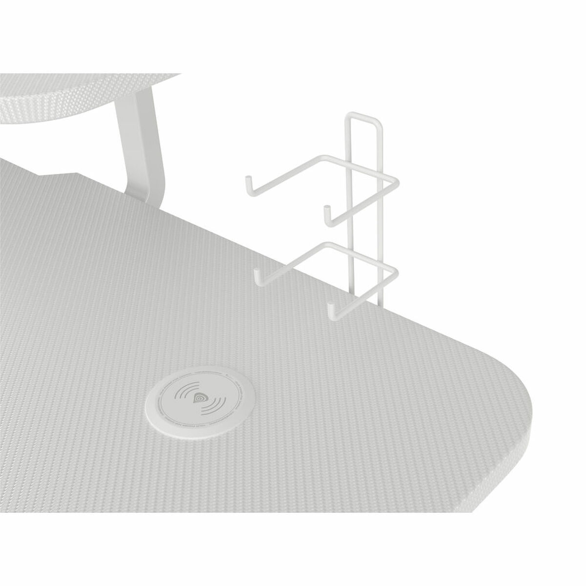 Письменный стол Gaming Genesis Holm 320 RGB Белый Деревянный MDF-2