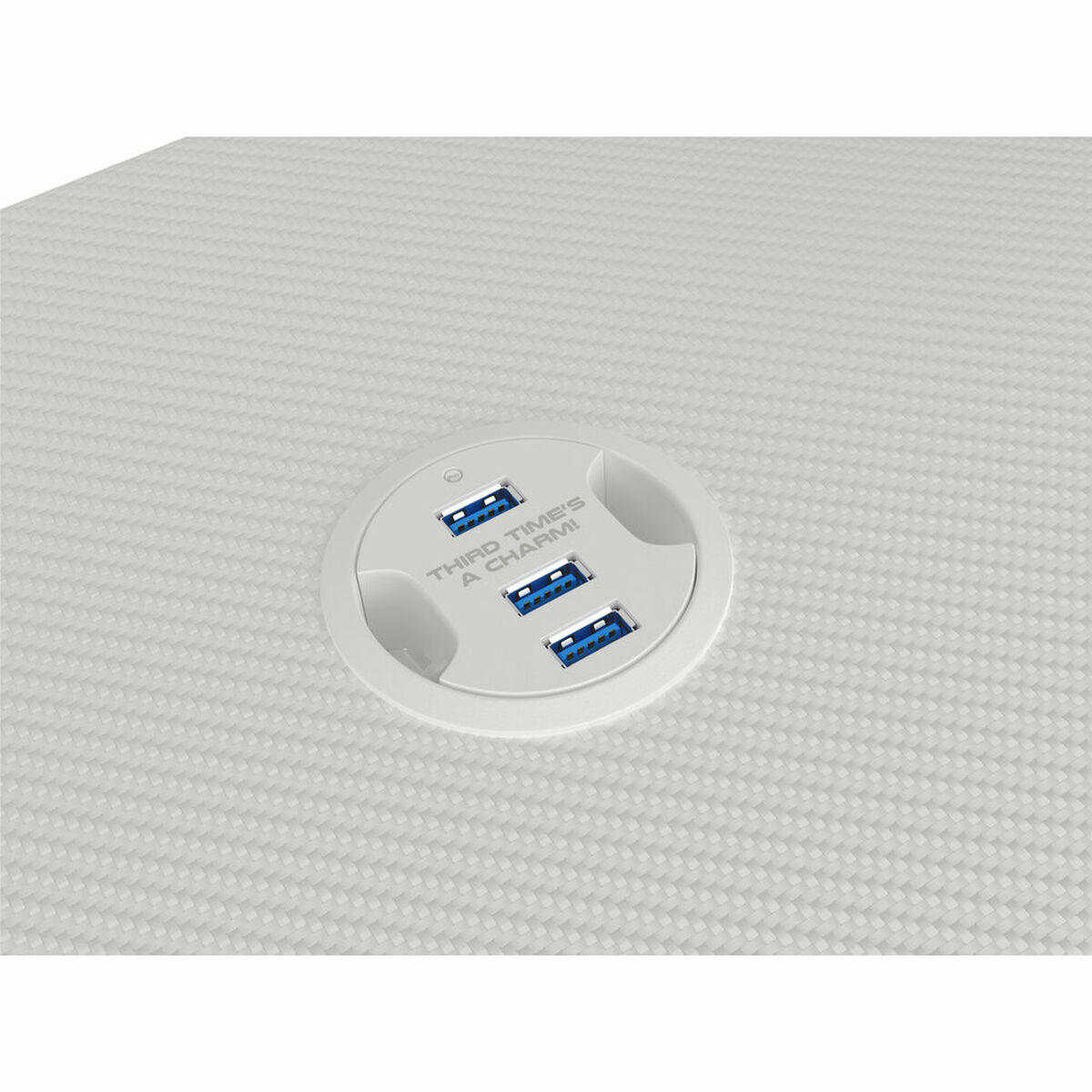 Письменный стол Gaming Genesis Holm 320 RGB Белый Деревянный MDF-4