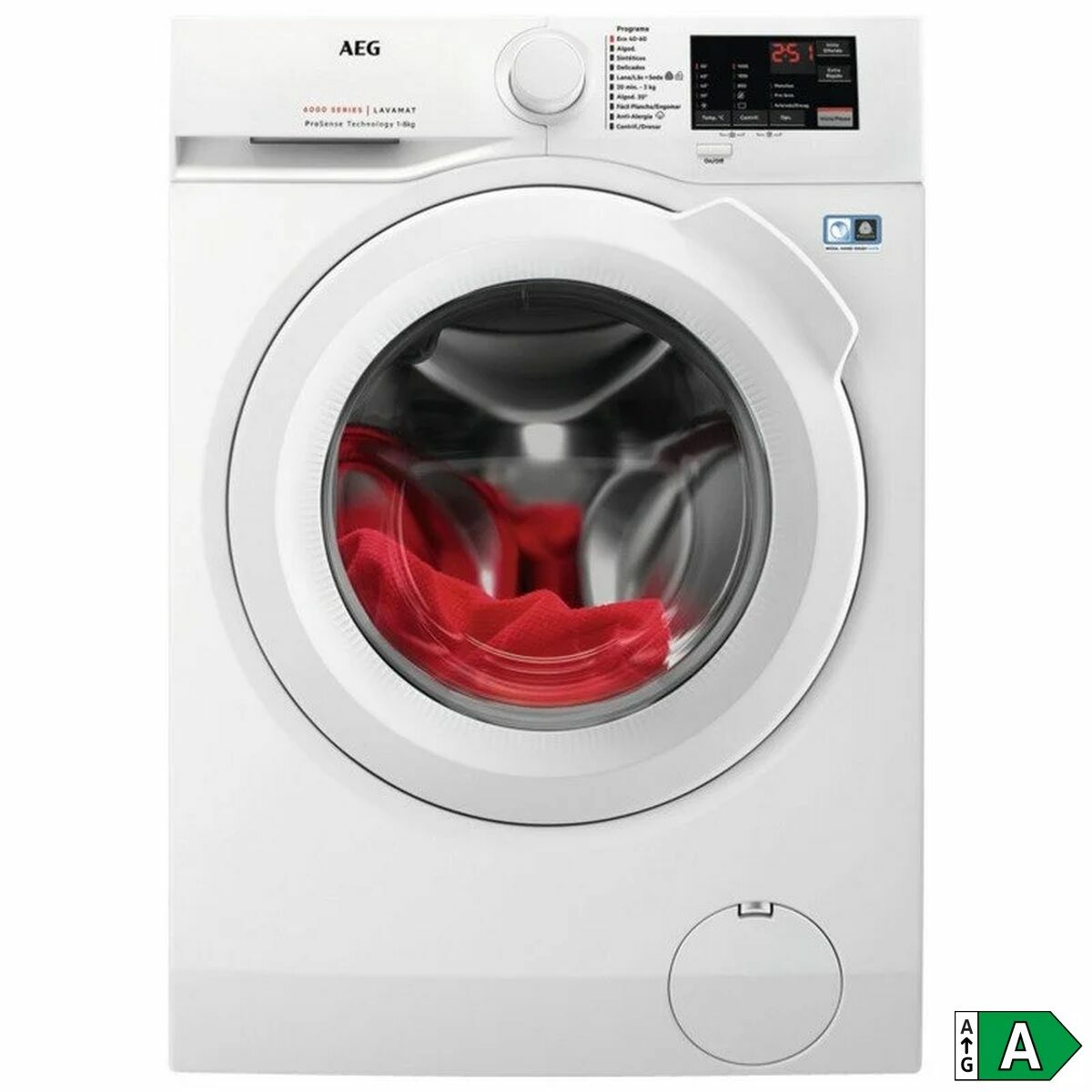 Стиральная машина Aeg LFA6I8472A Белый 8 kg-2