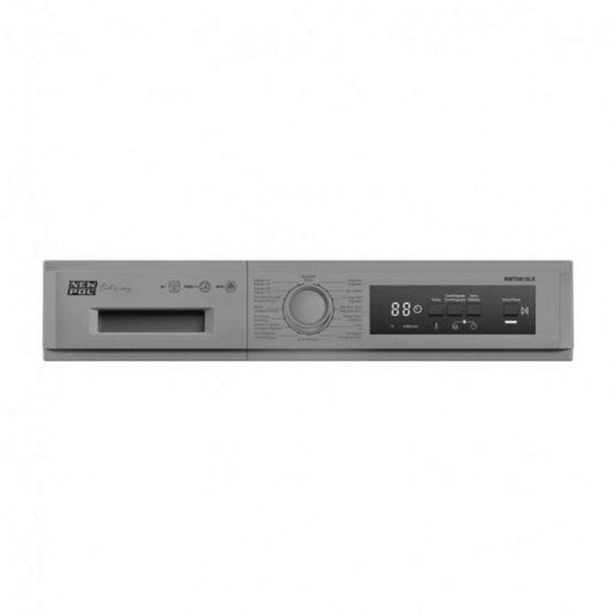 Máquina de lavar Nova Pol NWT0810LX prata 1000 rpm 8 kg-5