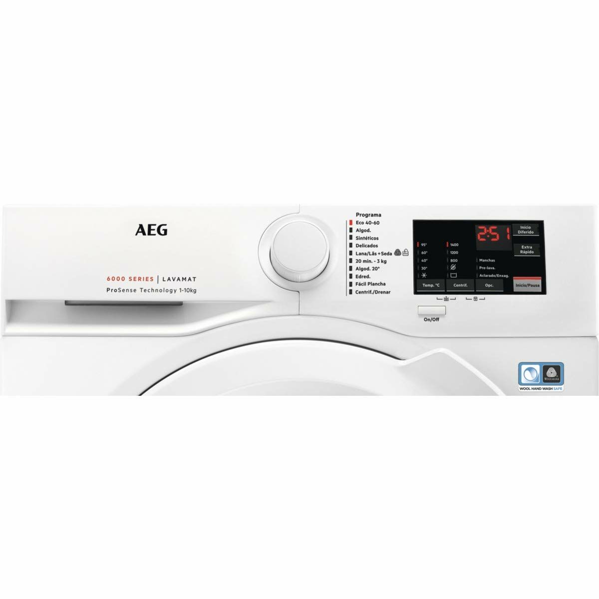 Washing machine AEG L6FBI147P 10 kg 1400 rpm-3