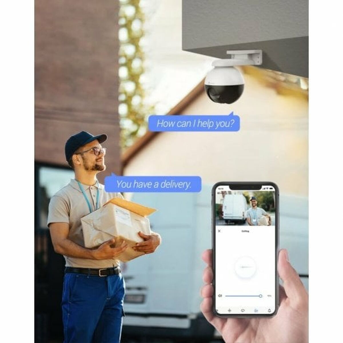 Caméra vidéo de surveillance Ezviz C8W Pro 2K-6