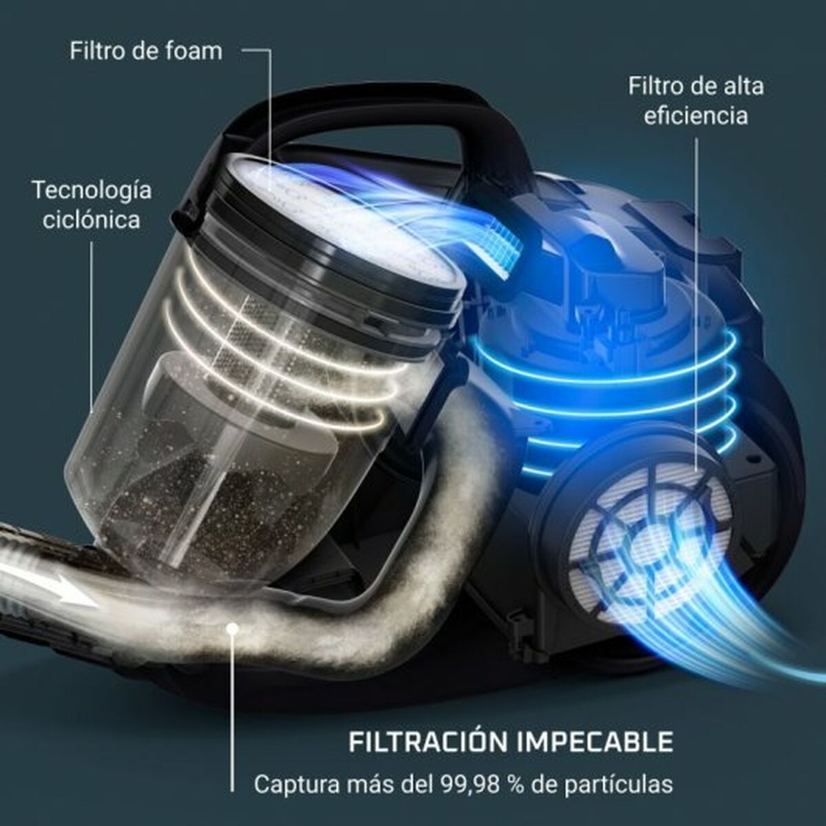 Циклонический пылесос Rowenta RO2933 750 W-8