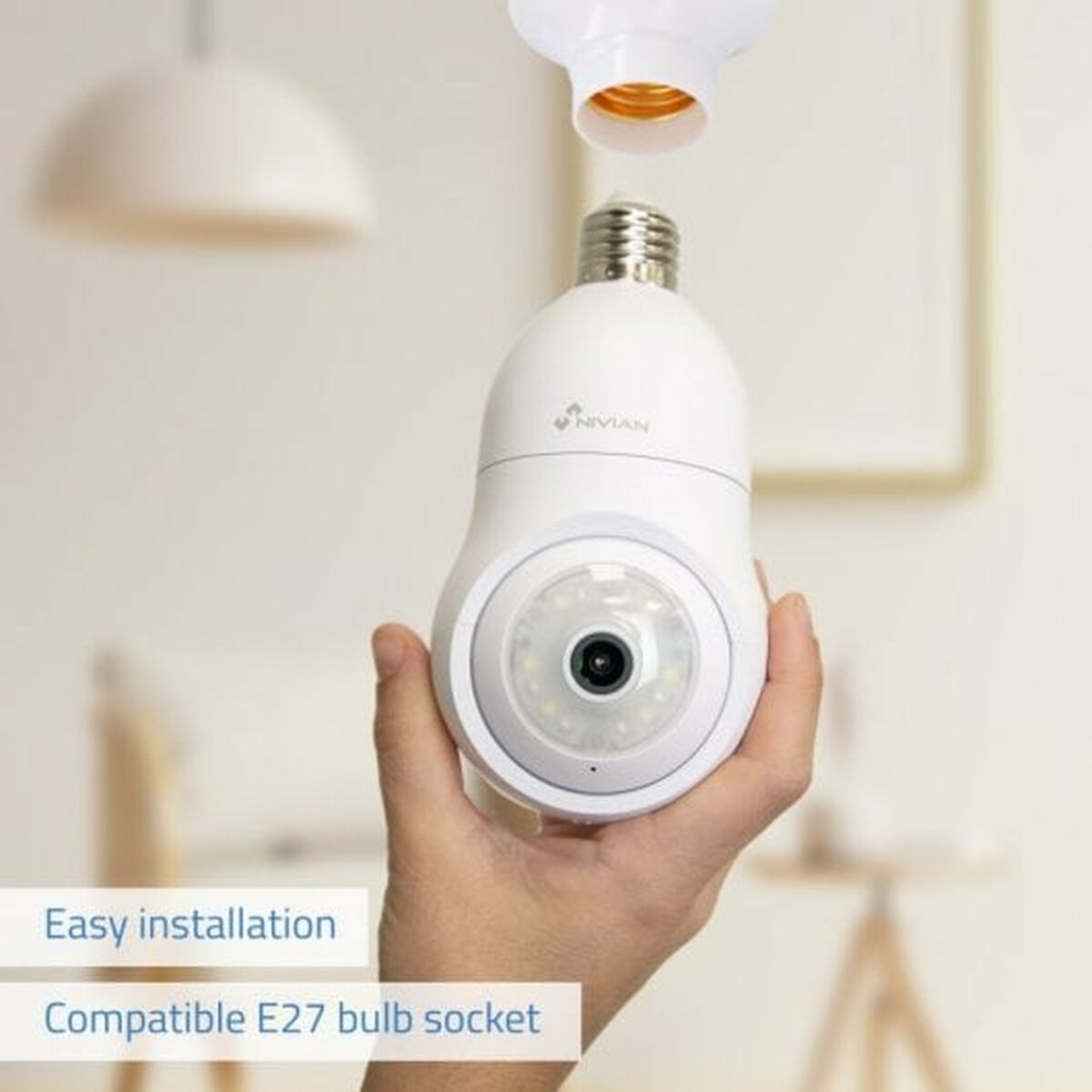 Скрытая камера Nivian NVS-IPC-BULB1-8