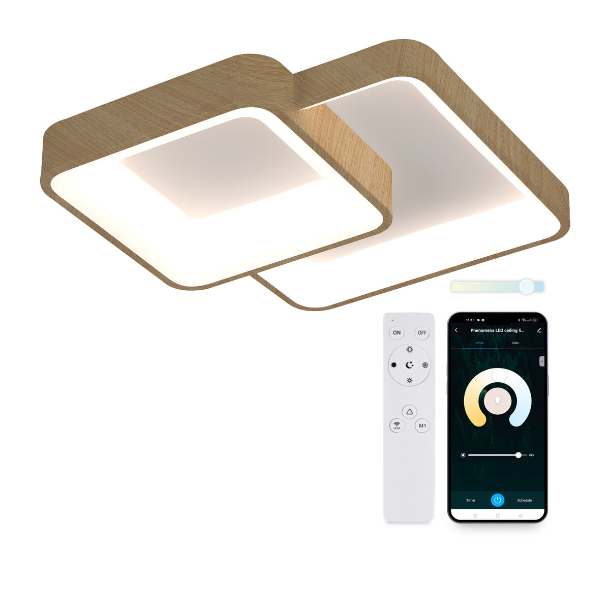 Lampadario a soffitto LED KSIX 45 W