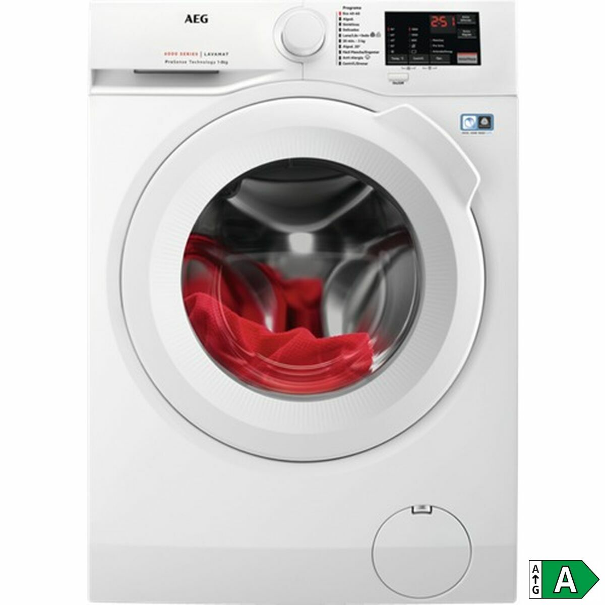 Стиральная машина AEG 1200 rpm 8 kg Белый-2
