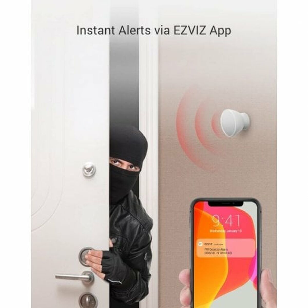 Alarm sistemi Ezviz Duvar montajı-7