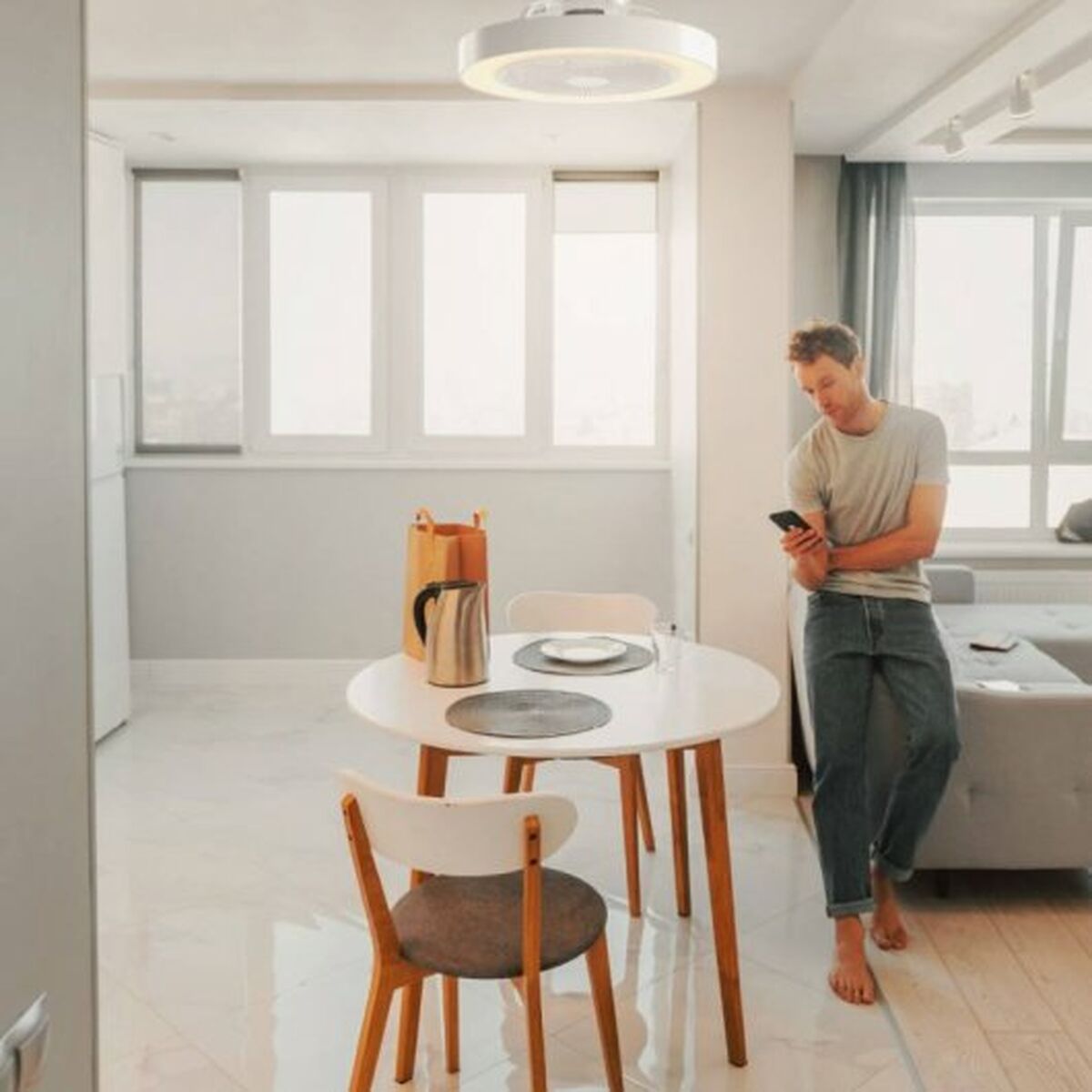 Потолочный вентилятор Universal Blue Pampero  Белый 25 W-4