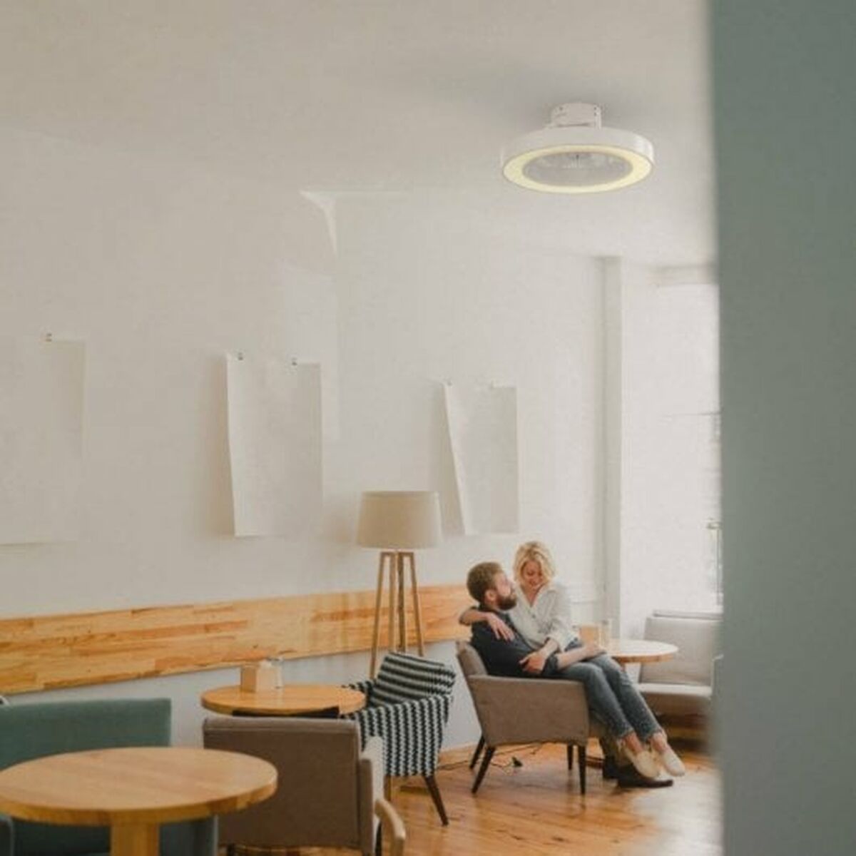 Потолочный вентилятор Universal Blue Pampero  Белый 25 W-5