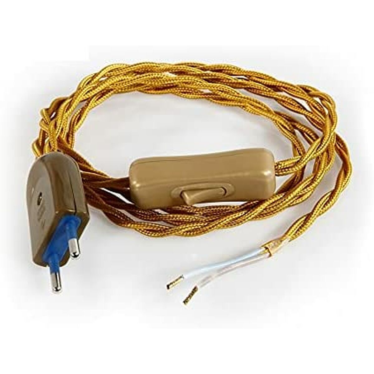 EDM Power Cable Light Switch Cord 2 m