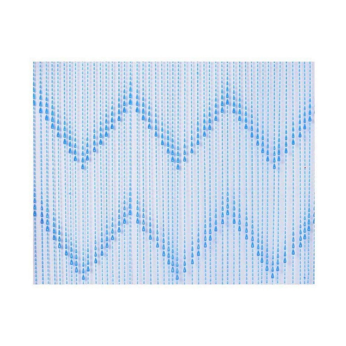 EDM Vorhang Blau Polypropylen (90 x 200 cm)