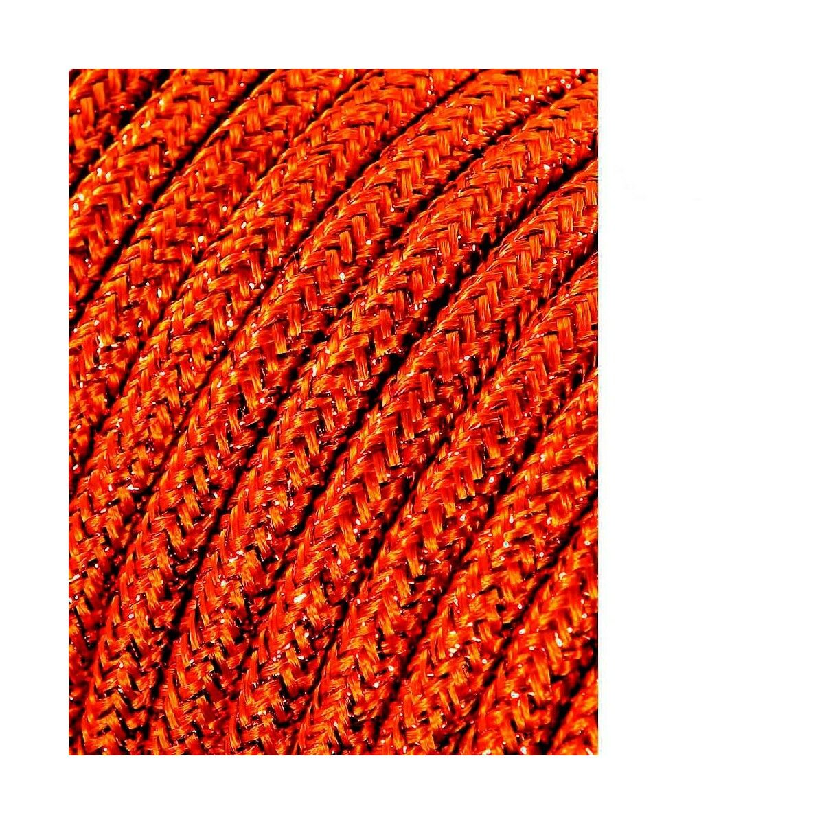 طراز EDM Cable 2 x 0.75 mm Brown Textile 5 m