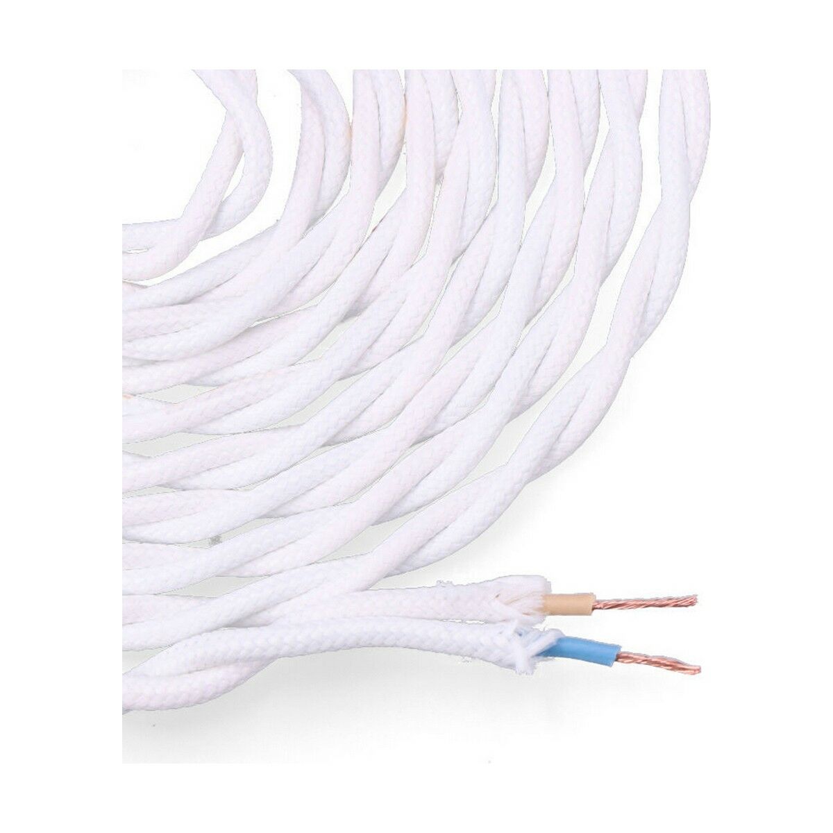 EDM cable 2 x 0.75 mm White 5 m-2