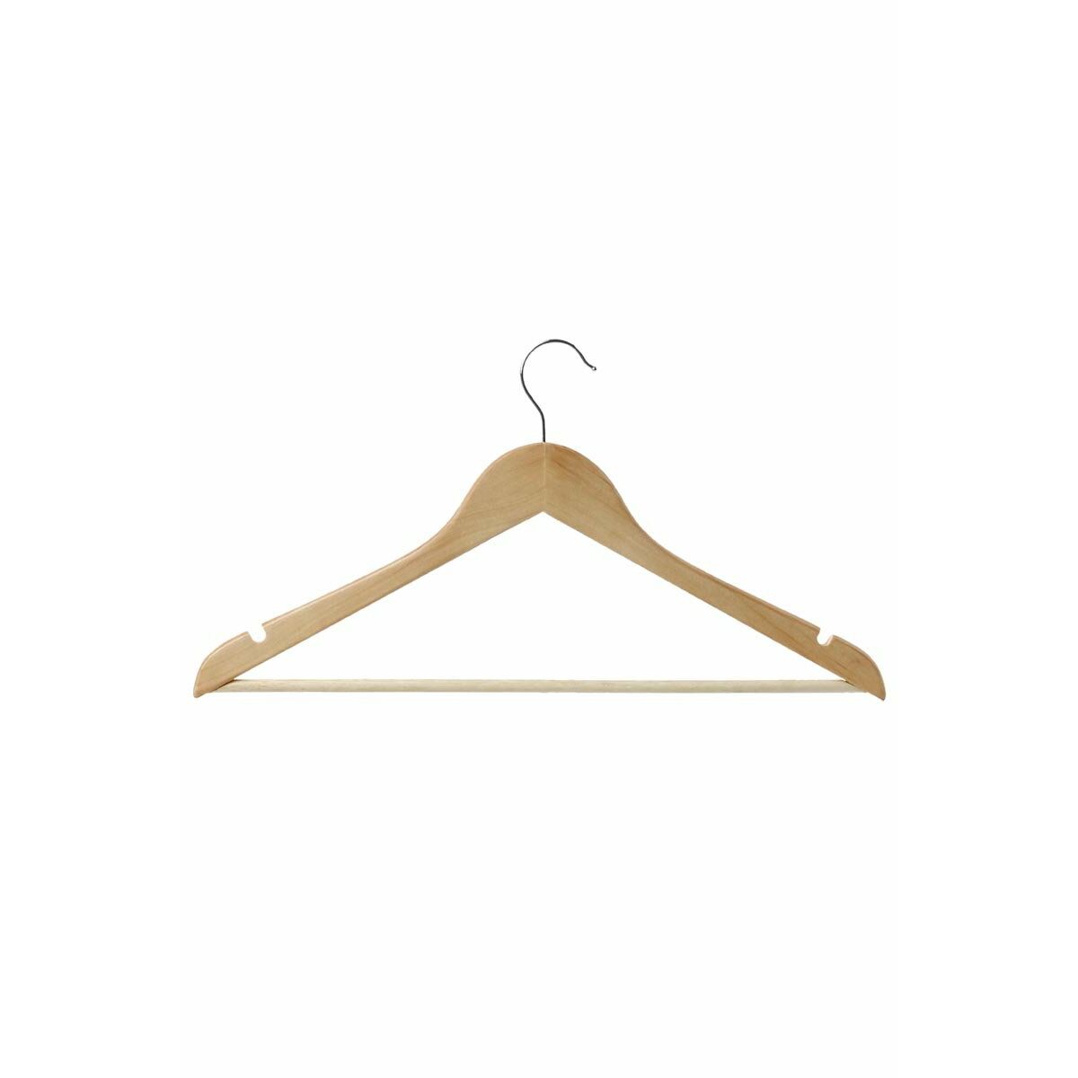 Вешалки 5five 45 x 23,5 cm Натуральный Деревянный Коричневый 8 Предметы-3