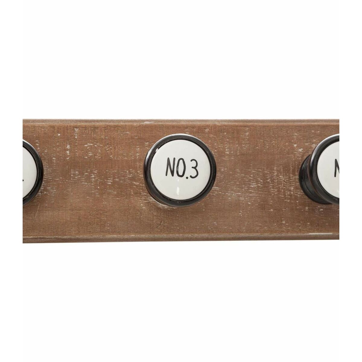 Colgador de pared de la sala de Atmosphera 6 Ganchos 66 x 8,5 x 8,8 cm de madera-2