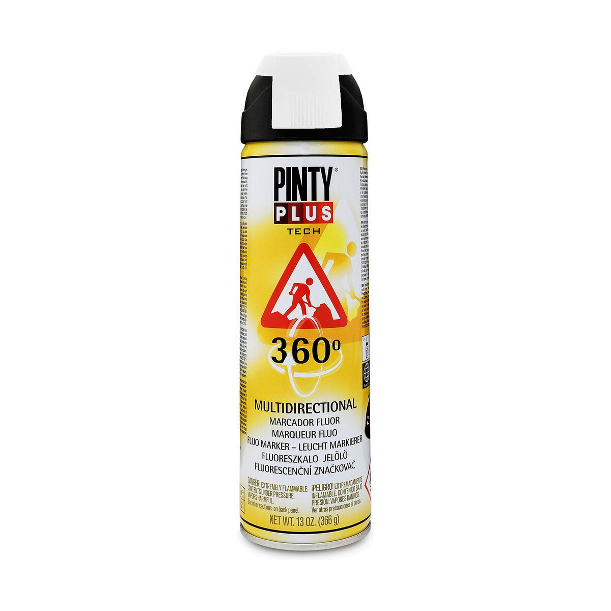 Pintyplus Tech Spray Paint T101 360ßWhite 500 ml
