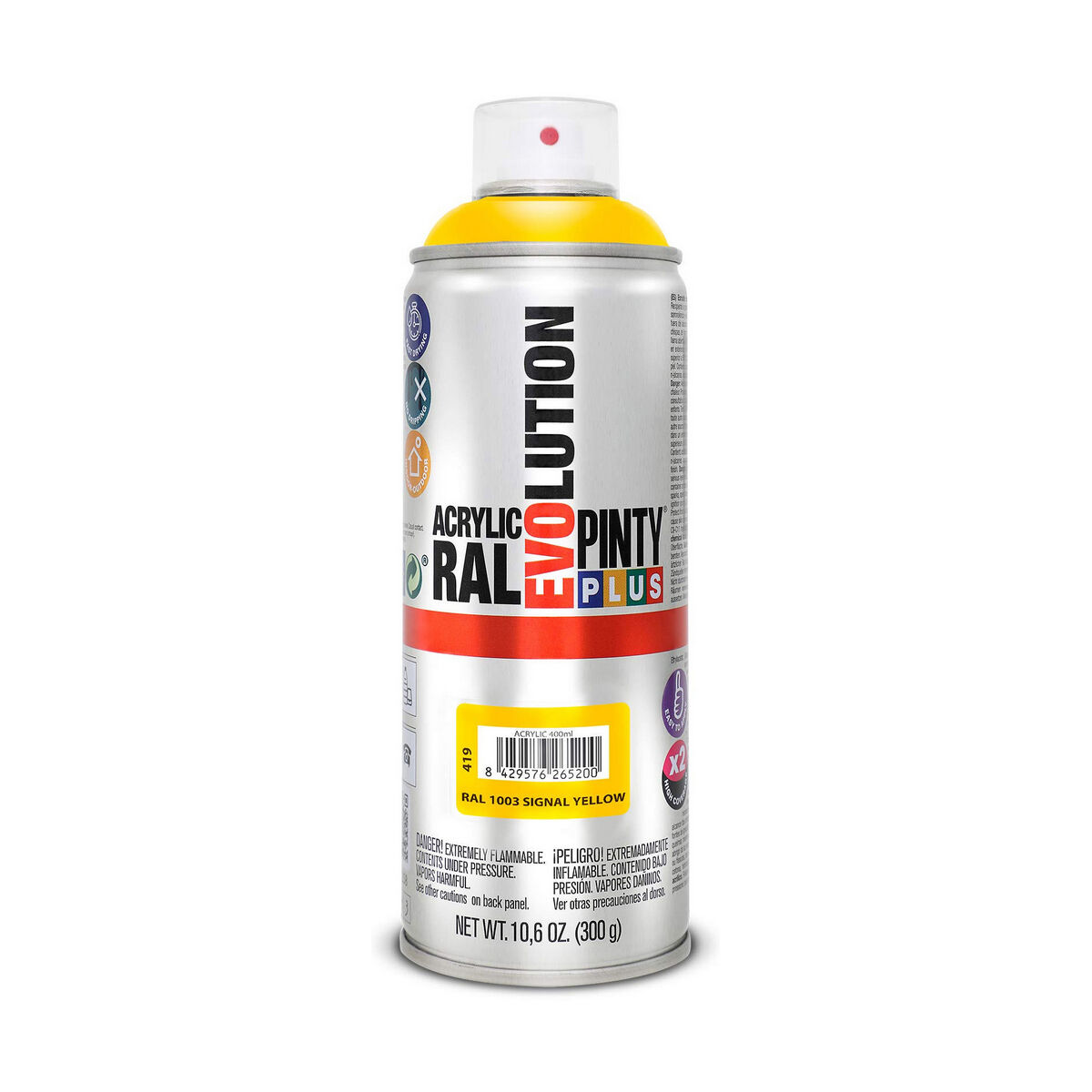 Pintyplus Evolution RAL 1003 400 مل رذاذ الإشارة الأصفر