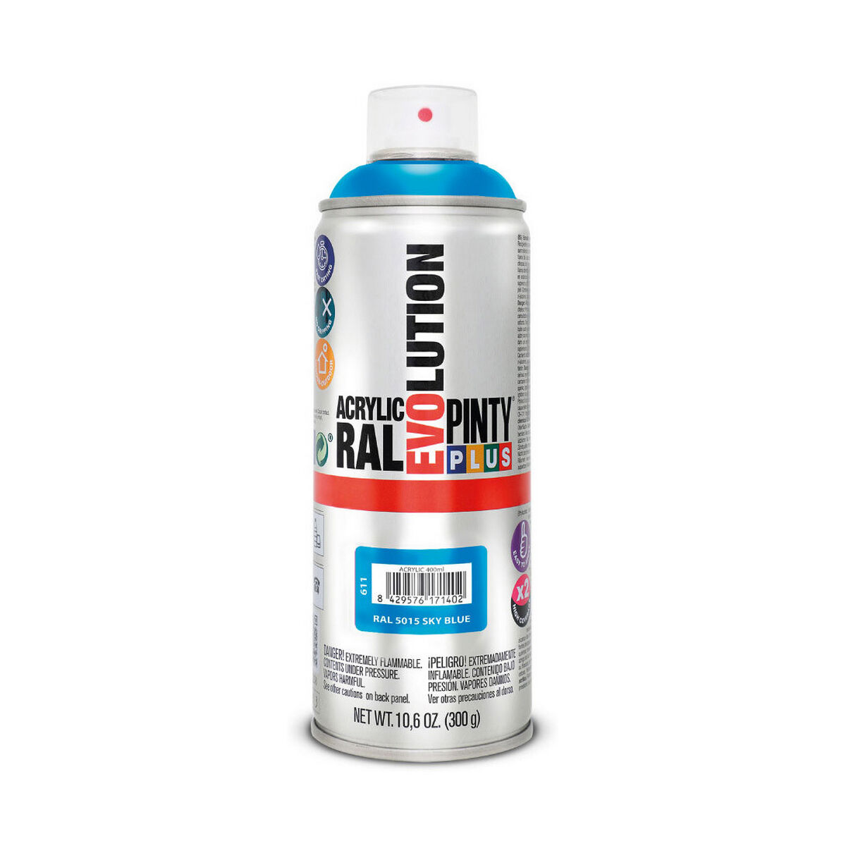 Pintyplus Evolution RAL 5015 400 ml Sky Blue Aerosolfarbe