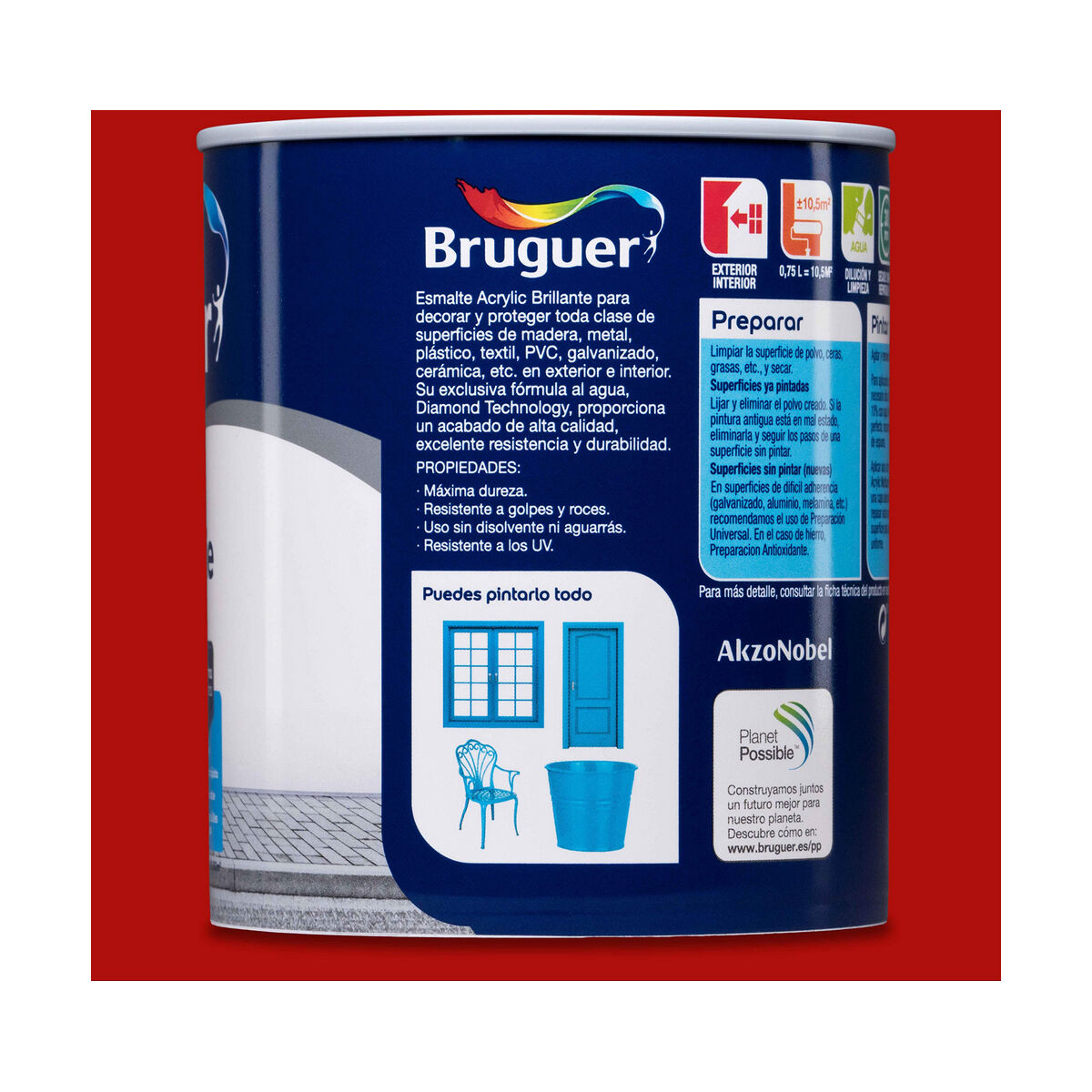 Varnish Bruguer 750 мл сирдор барои хатми-3