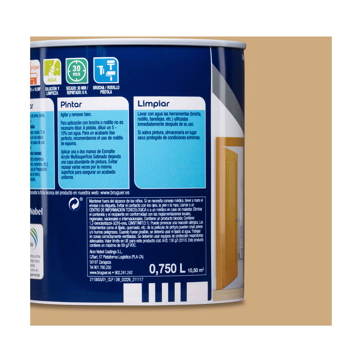 Лак Bruguer 5161509 750 мл жасалгалоо үчүн эмаль-2