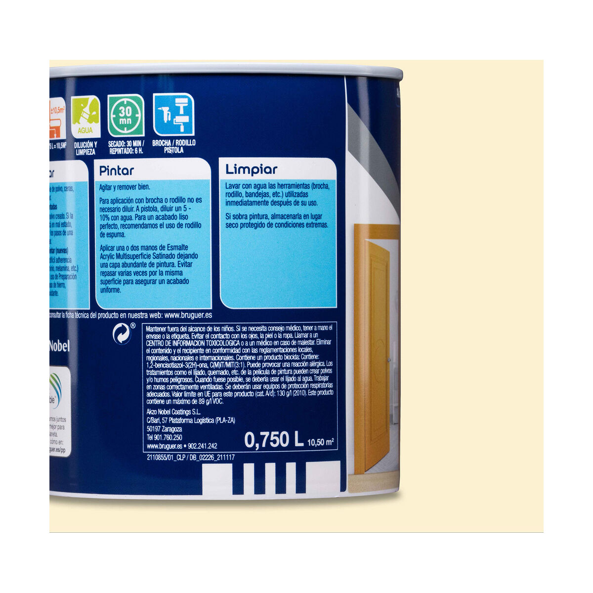 Varnish Bruguer 5057441 750 ml Enamel барои хатми-2