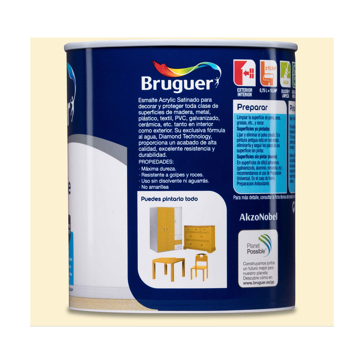 Varnish Bruguer 5057441 750 ml Enamel барои хатми-3