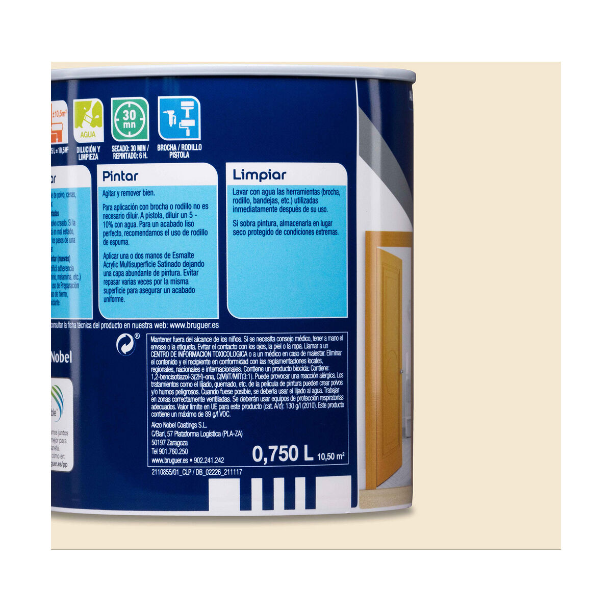 Varnish Bruguer 5057452 750 ml Enamel барои хатми-2