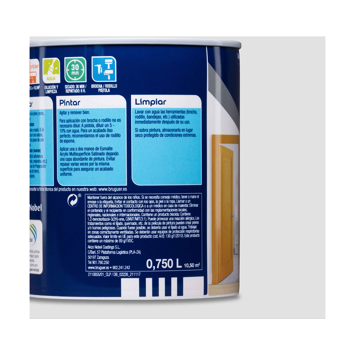 Vernik Bruguer 5298127 750 ml Bitirme için emaye-2