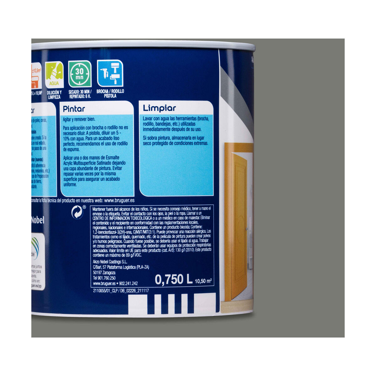 Varnish Bruguer 5057463 750 ml Enamel for finishing-2