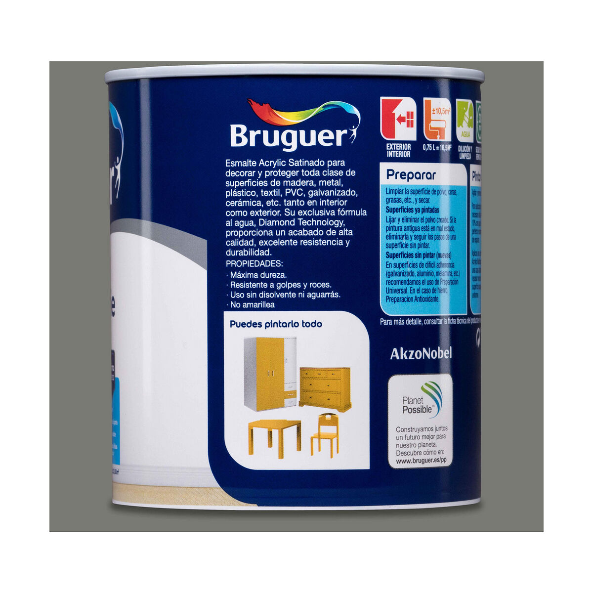 Varnish Bruguer 5057463 750 ml Enamel for finishing-3
