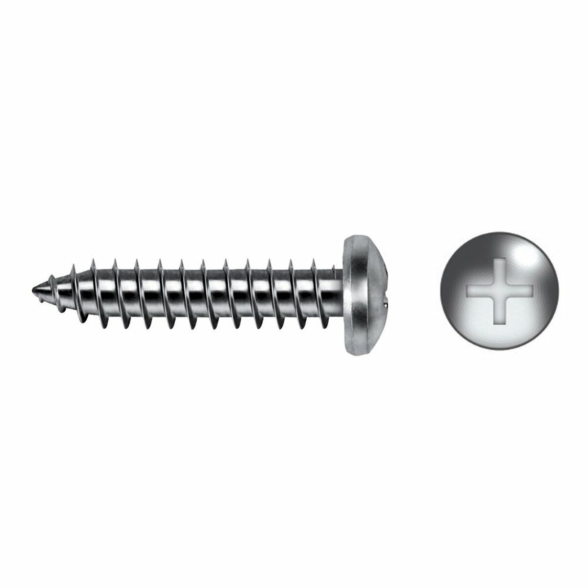 لولب مربع CELO DIN 7981 U 4.8 ملم 50 ملم فيليبس جالفانيز (100 pcs)