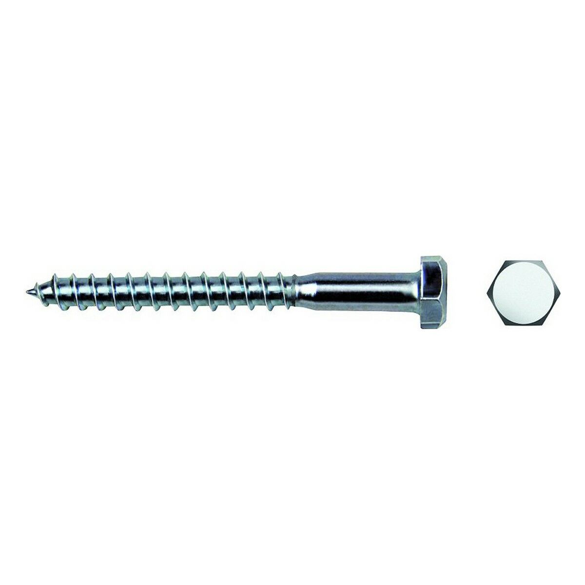 CELO-Schraube 100 Stück Galvanisierung (6 x 50 mm)