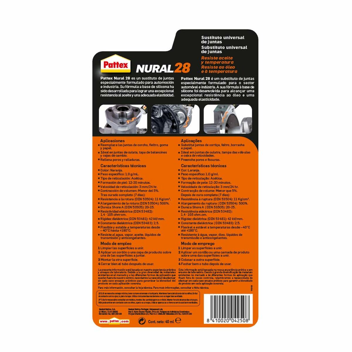 Pattex Nural Instant Glue 28 40 ml Orange-3