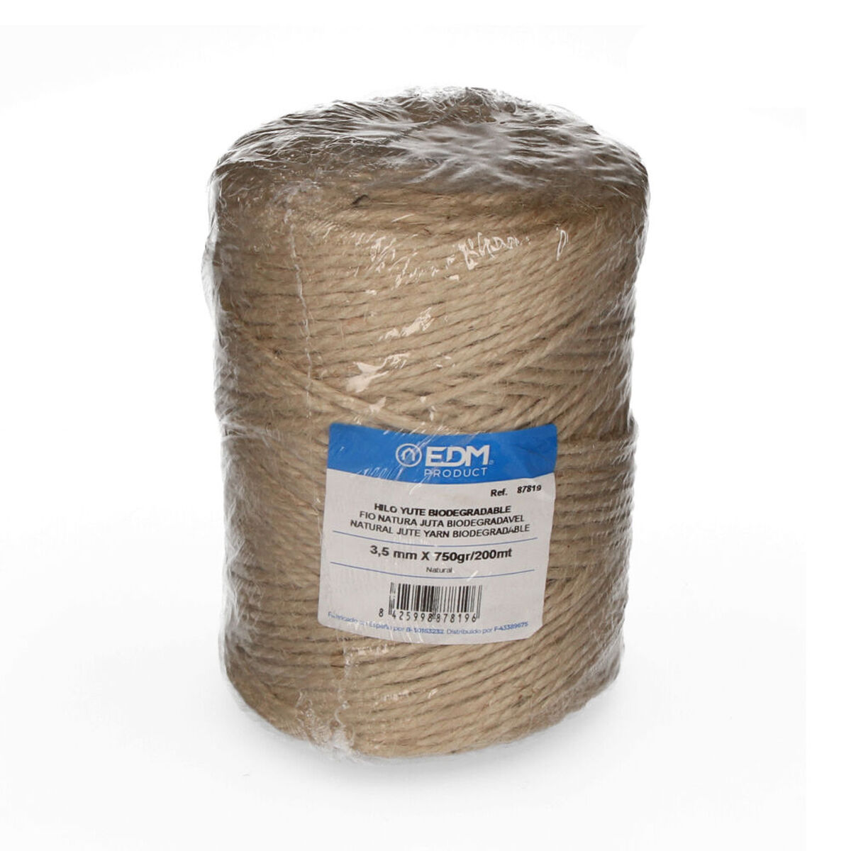 Fio de bobina EDM Natural Elástico Fibra Natural Biodegradável-3