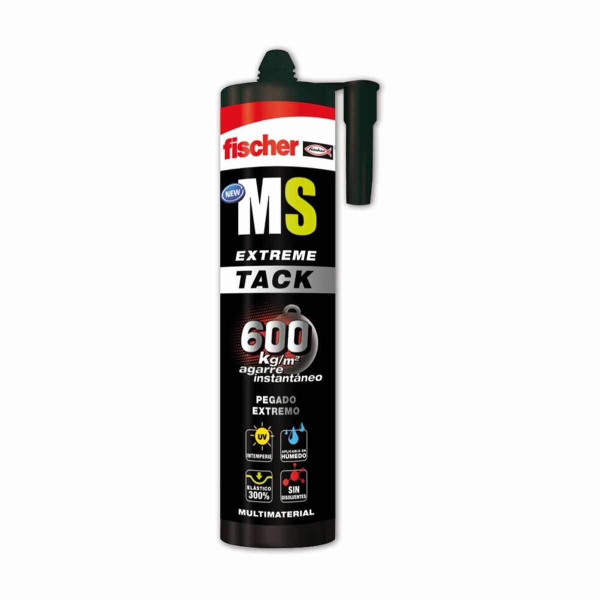 Sealant/Glue Fischer Ms Black 290 ml-2