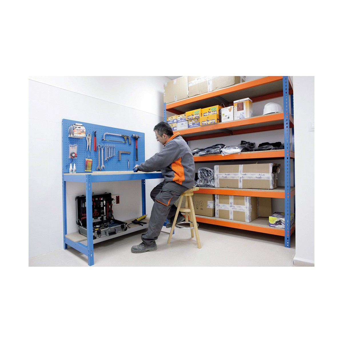 Simon Rack Tool Workbench BT2 1200 144.5 x 121 x 61 cm-4